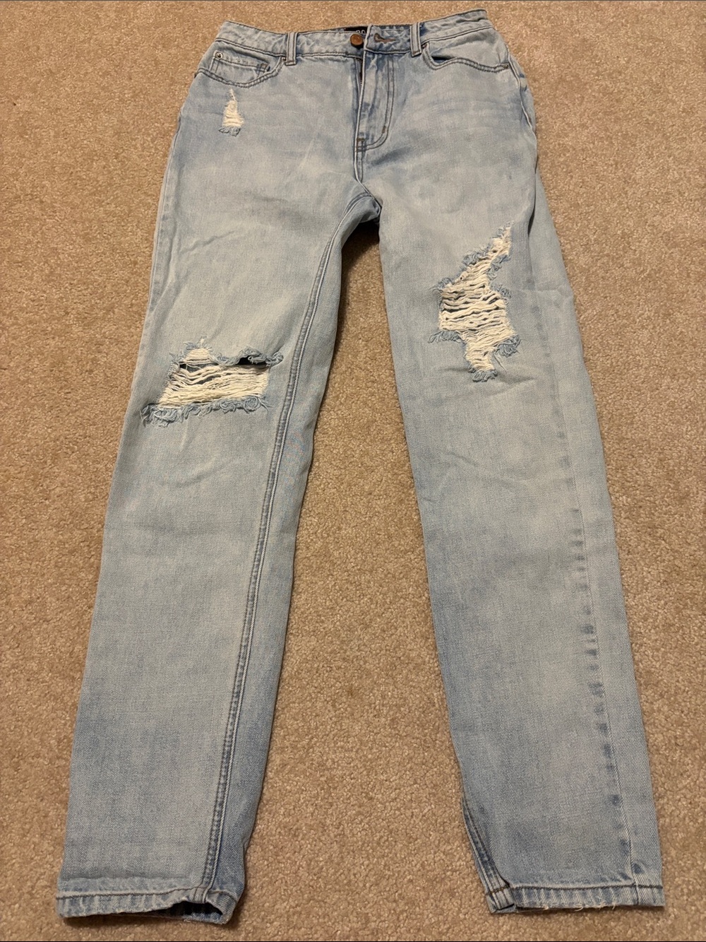 BDG Mom Hi Rise Light Blue Jeans